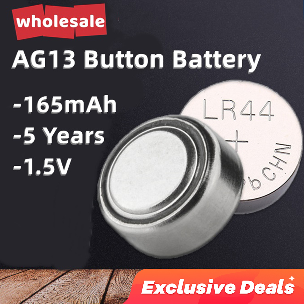 Buy [Wholesale Price] 50 PCS AG13 Button Battery Lithium Battery 1.5V